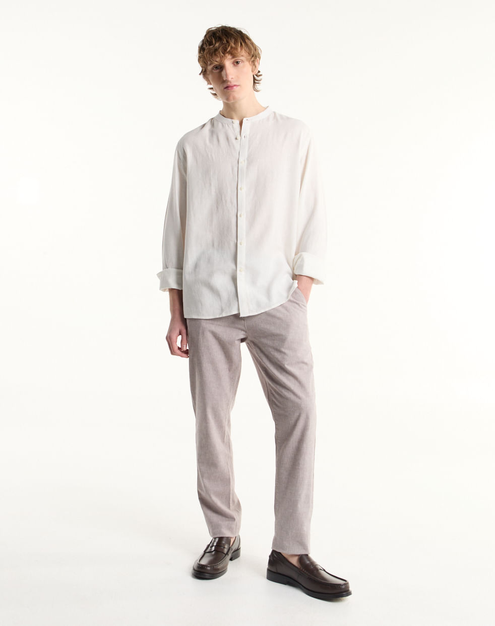 Camisa regular de lino de EQUUS — imagen 4